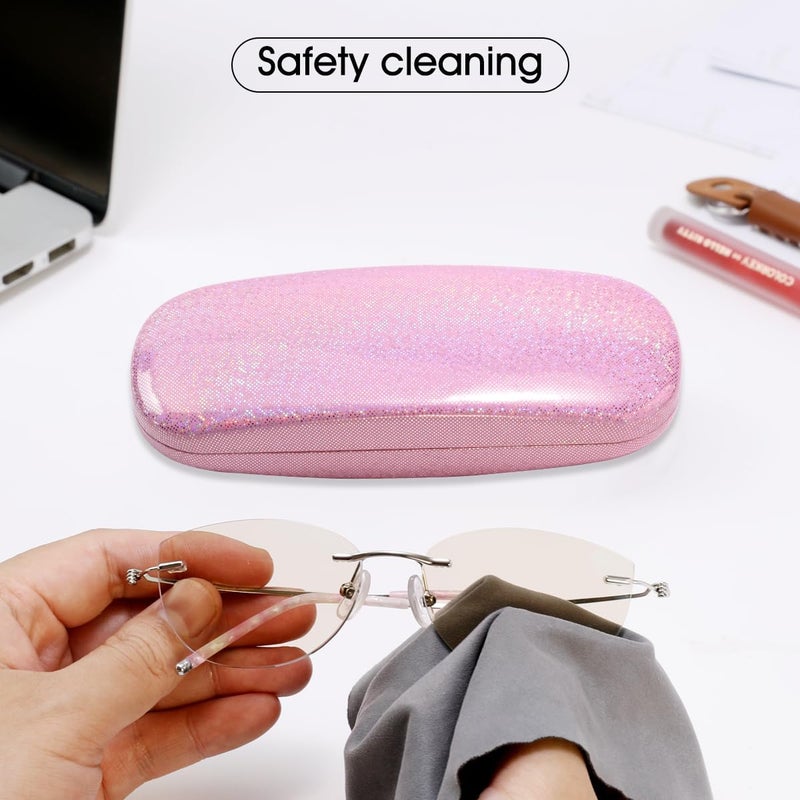 PERFECTSIGHT Store Hard Shell Eyeglasses Case, Kawaii Protective Glasses Case for Kids, Cute Eyeglass Case for Women Men Girls - Image 4